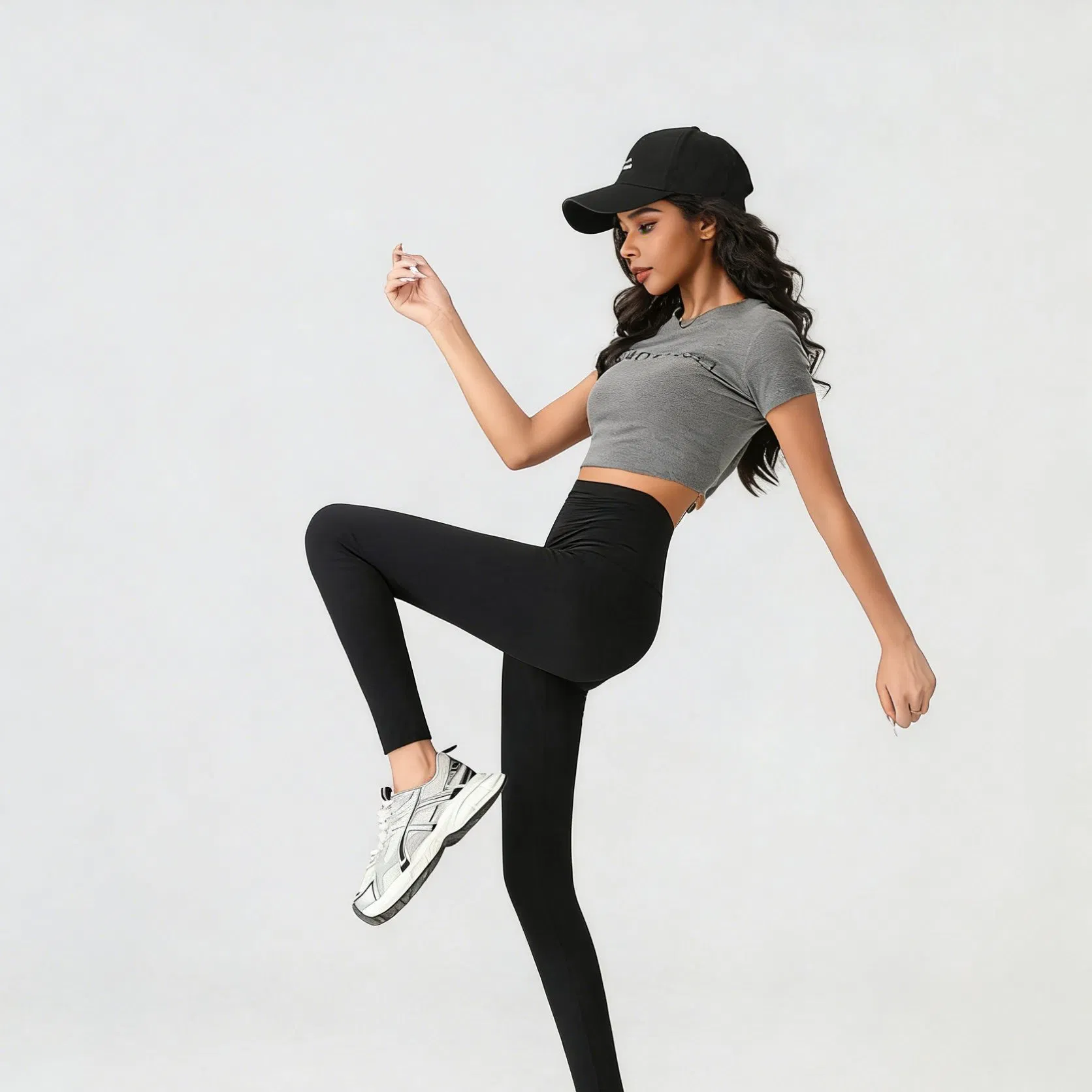 Wholesale Ladies High Waist Seamless Fitness Yoga Pants Legging Stock