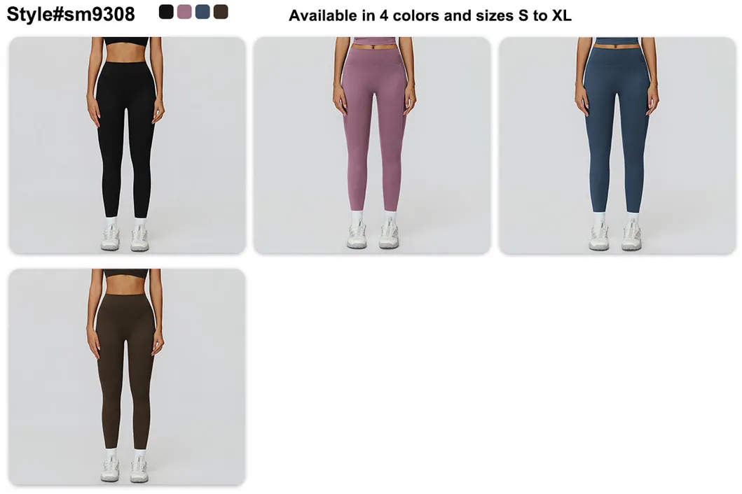 Detalle pantalones de yoga