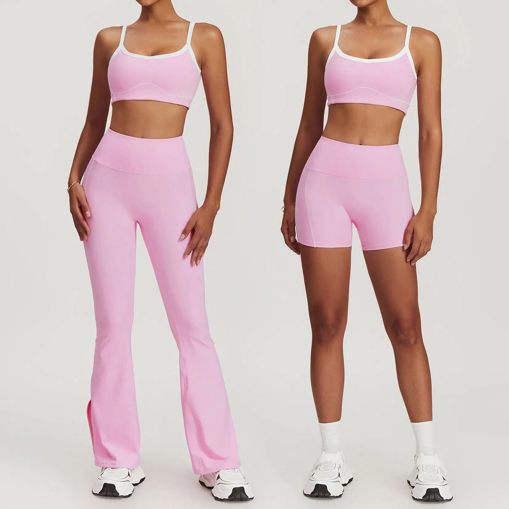 2025 Nuevo Conjunto de Ropa Deportiva para Mujeres Conjunto de Yoga Activo Ropa de Fitness Ropa de Entrenamiento Conjunto de Gimnasio