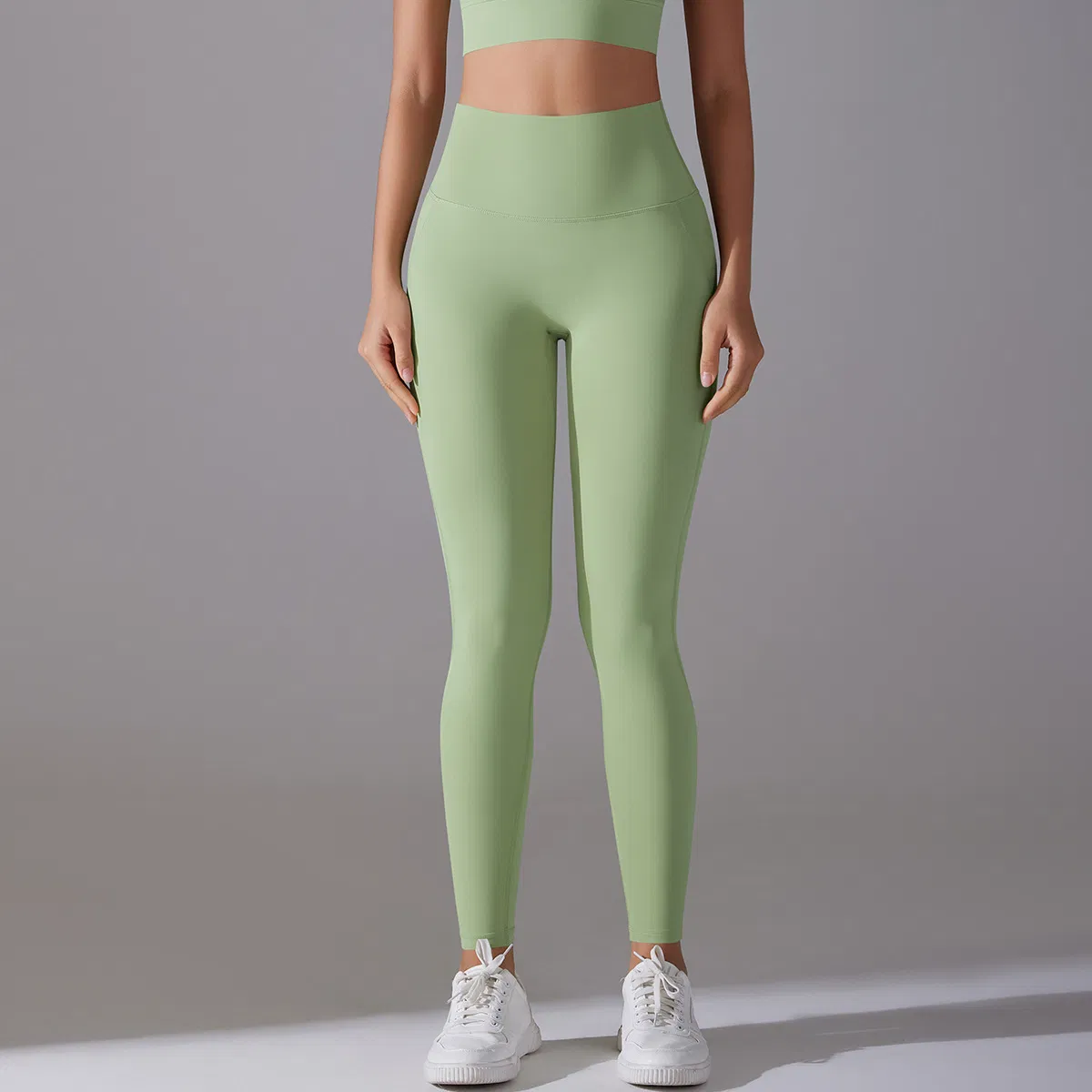 Mallas de yoga para mujeres con control de abdomen, pantalones de compresión atléticos para correr y hacer yoga