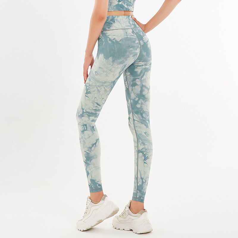 Mallas elásticas de gimnasio, pantalones deportivos, mallas de compresión con estampado