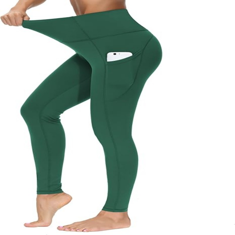 Pantalones de Yoga de Compresión para Mujeres - Cintura Alta, Esculpen, 4-Way Elasticidad, Perfectos para Entrenamientos Intensos y Pilates