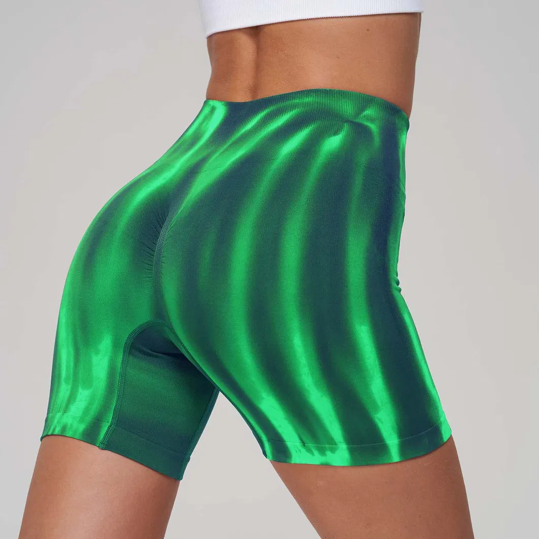Shorts cómodos elásticos y a prueba de sentadillas para yoga