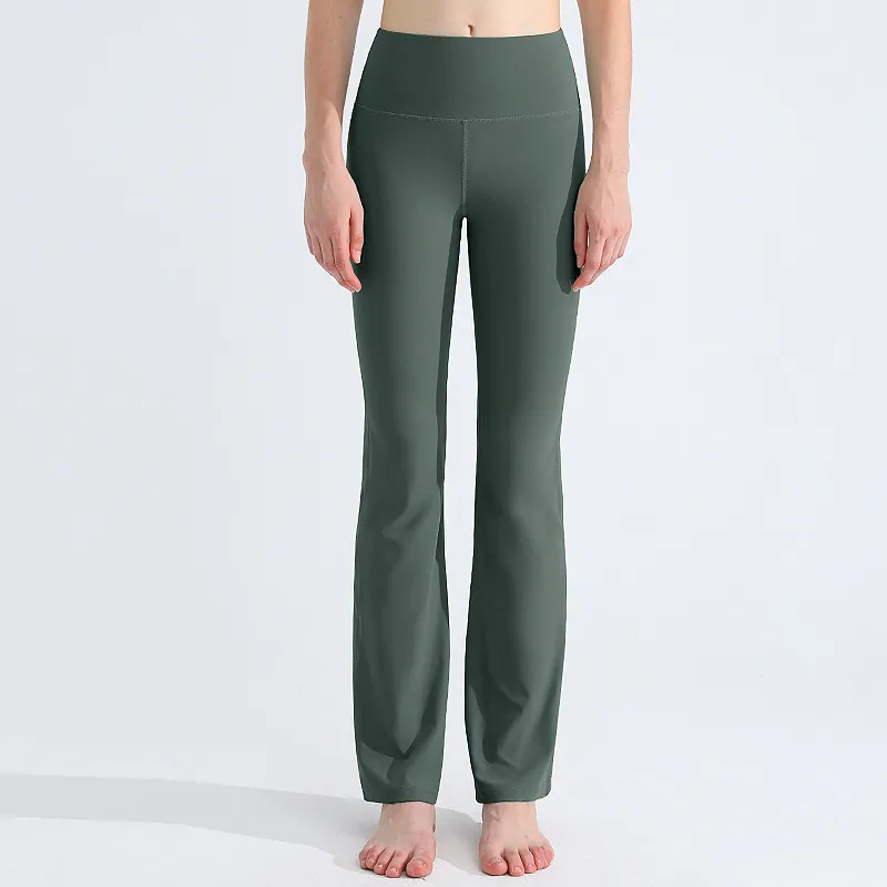 Pantalones de yoga de cintura alta para realzar la forma de los glúteos