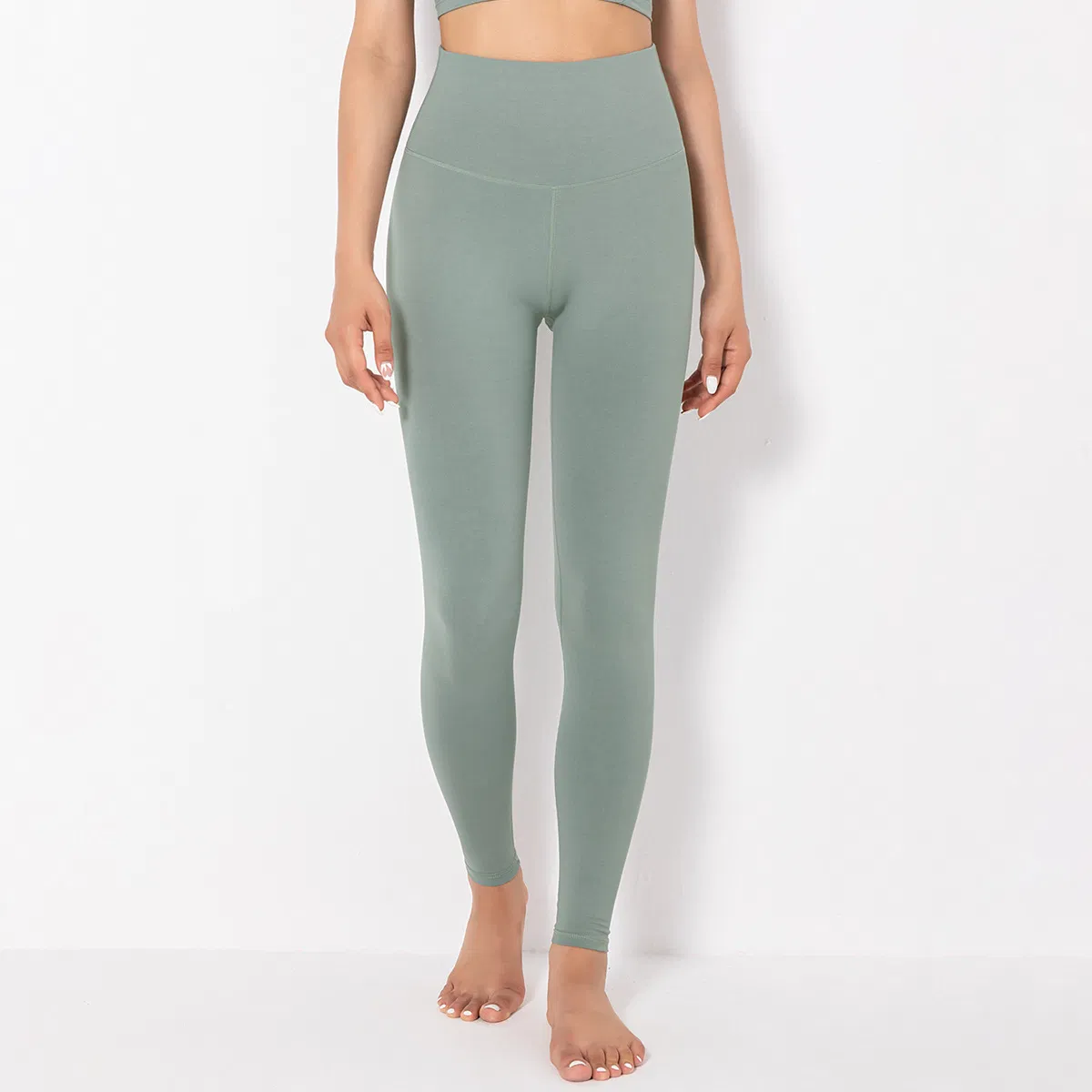 Pantalones de fitness sin costuras de cintura alta, levantamiento de cadera, leggings de yoga, mallas deportivas para correr