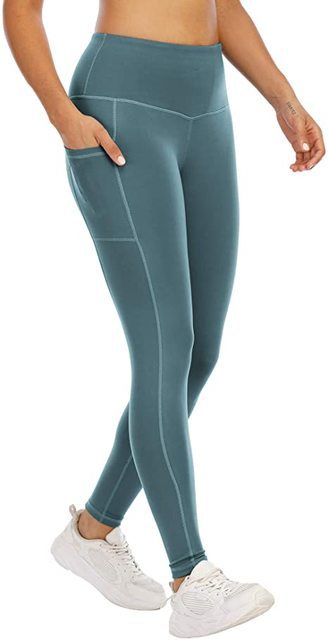 Leggings de cintura alta anti-celulitis, pantalones deportivos de etiqueta privada para yoga para mujeres