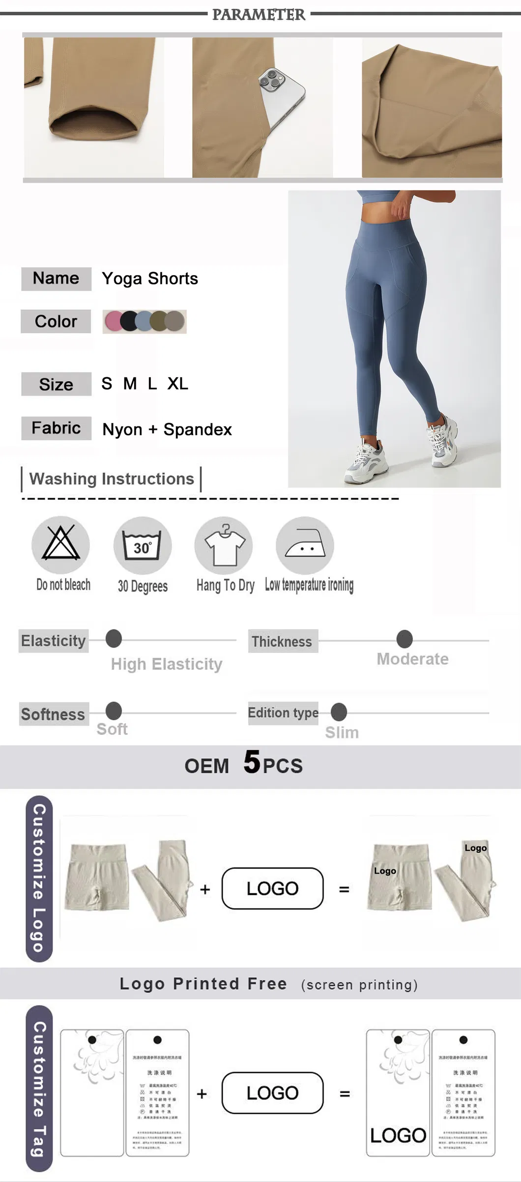 Mallas recicladas para mujeres, ajustadas, de cintura alta, pantalones de yoga, ropa de gimnasio, a prueba de sentadillas, compresión, entrenamiento, correr, atlético
