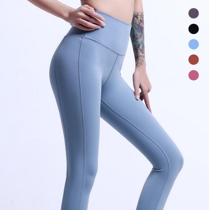 Venta caliente cintura alta Lady's Fitness mallas deportivas