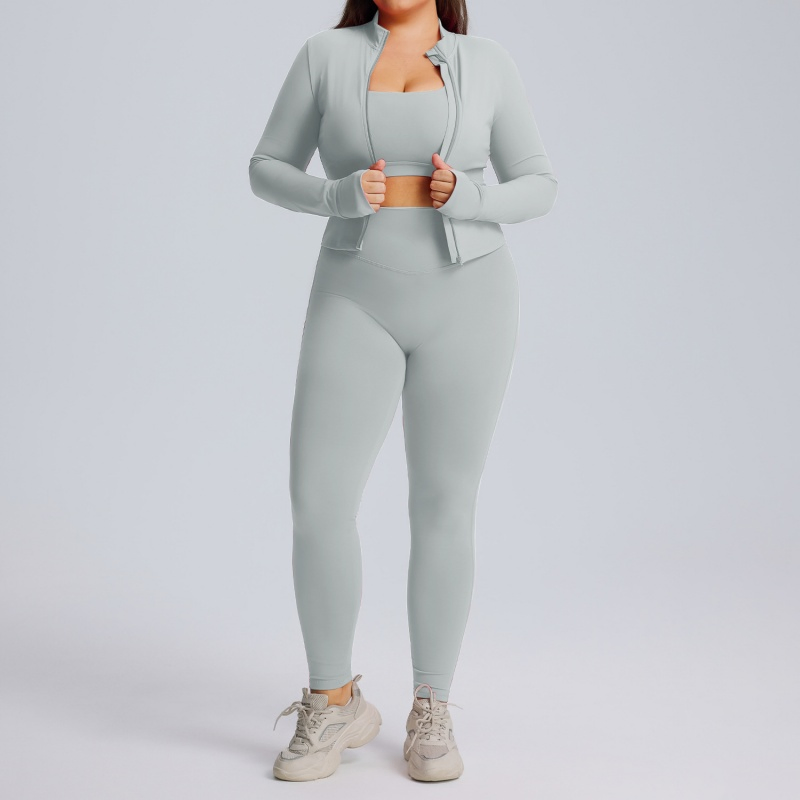 Pantalones de yoga sin costuras de control de abdomen V, levantamiento de glúteos, cadera de durazno, alta cintura 7/8 para mujeres de talla grande al por mayor