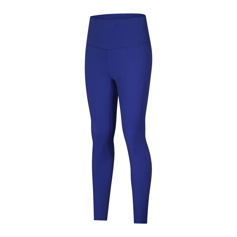 Leggings de yoga de alta calidad con sensación suave, ribeteados, cóncavos y convexos, mallas deportivas para mujeres, ideales para entrenamientos y carreras