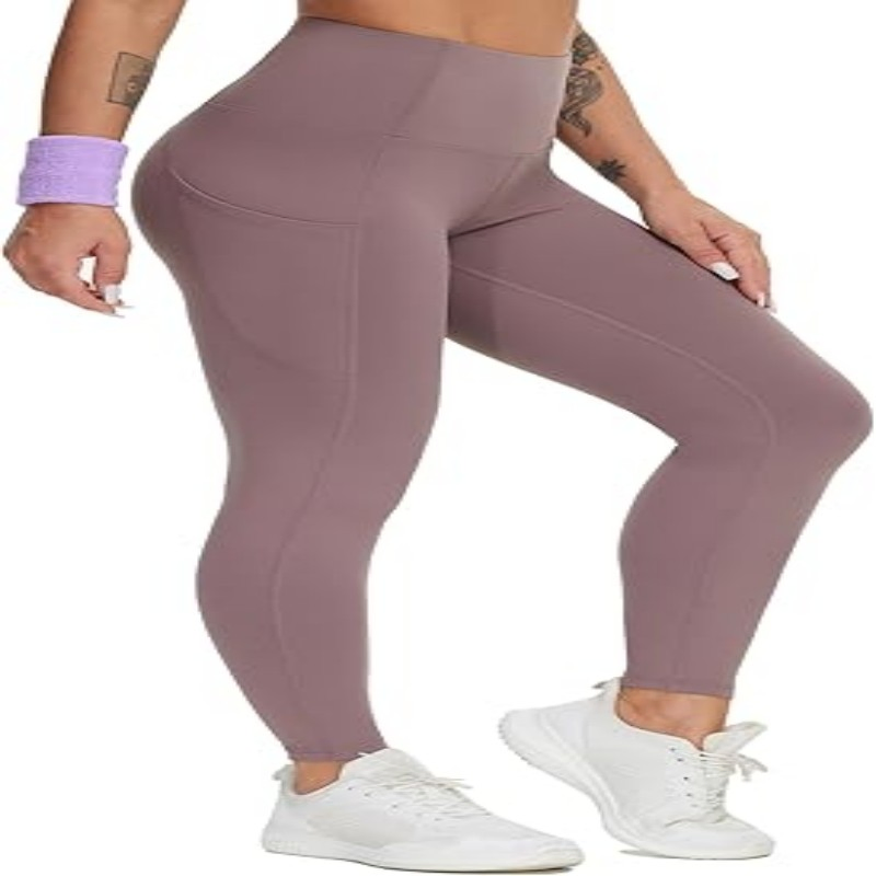 Pantalones de Yoga de Compresión para Mujeres - Cintura Alta, Esculpen, 4-Way Elasticidad, Perfectos para Entrenamientos Intensos y Pilates