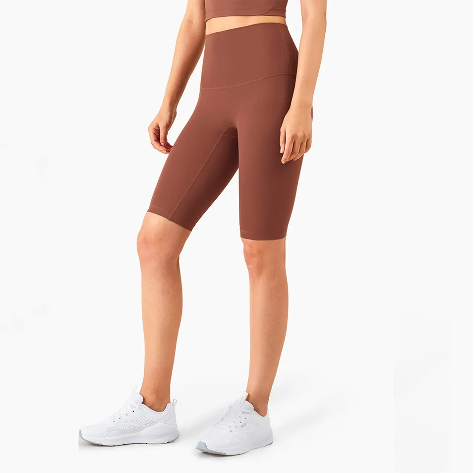 Pantalones de yoga de cintura alta, elásticos y anchos 5-Point
