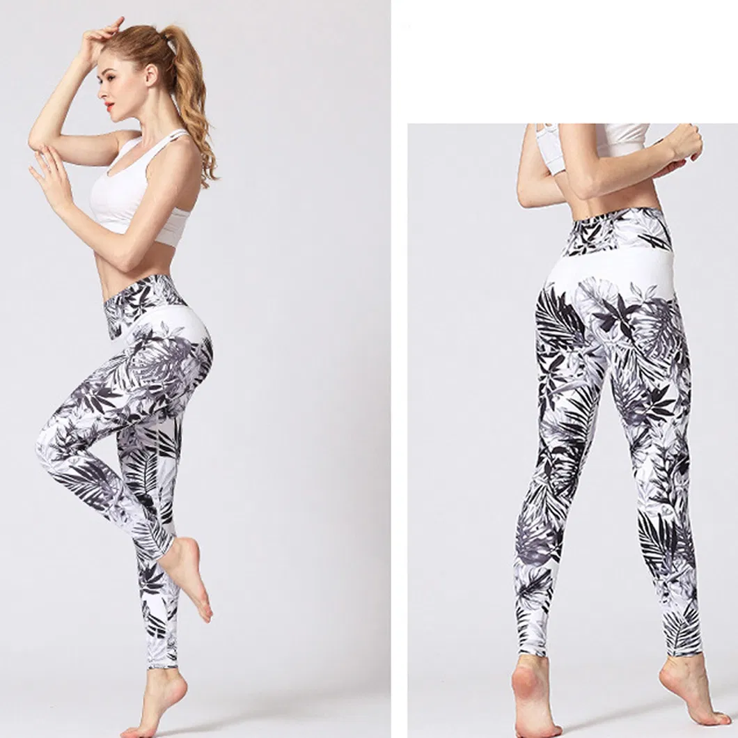 Mallas de gimnasio de alta calidad, ropa deportiva personalizada para correr, pantalones de yoga de sublimación