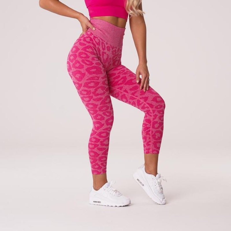 Pantalones de yoga de compresión de leopardo en cintura alta, mallas deportivas para entrenamiento, control de abdomen, elásticos para gimnasio, ideales para correr, hacer senderismo y uso casual