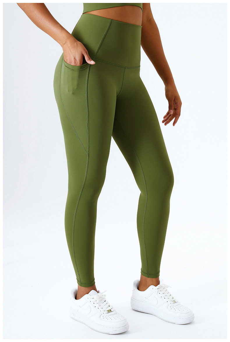 Mallas de mujer para yoga con bolsillos, pantalones deportivos de cintura alta, mallas deportivas