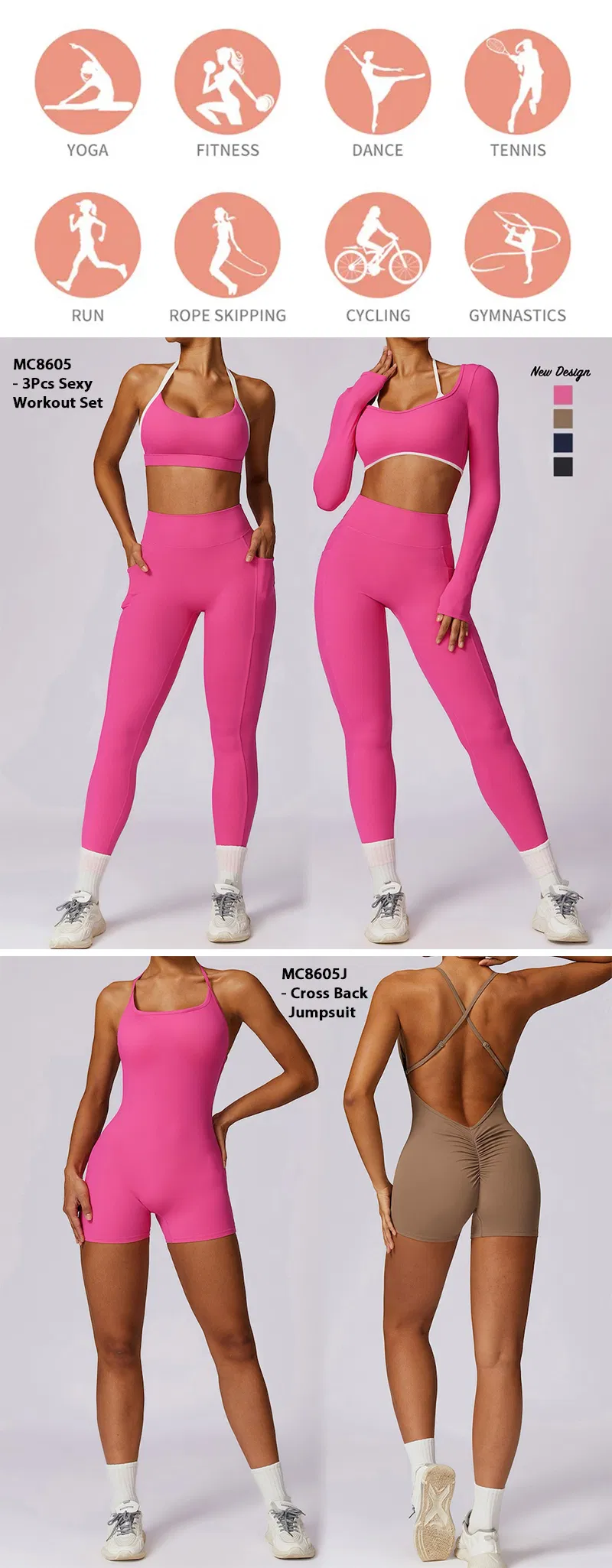 Detalle del producto ropa de gimnasio