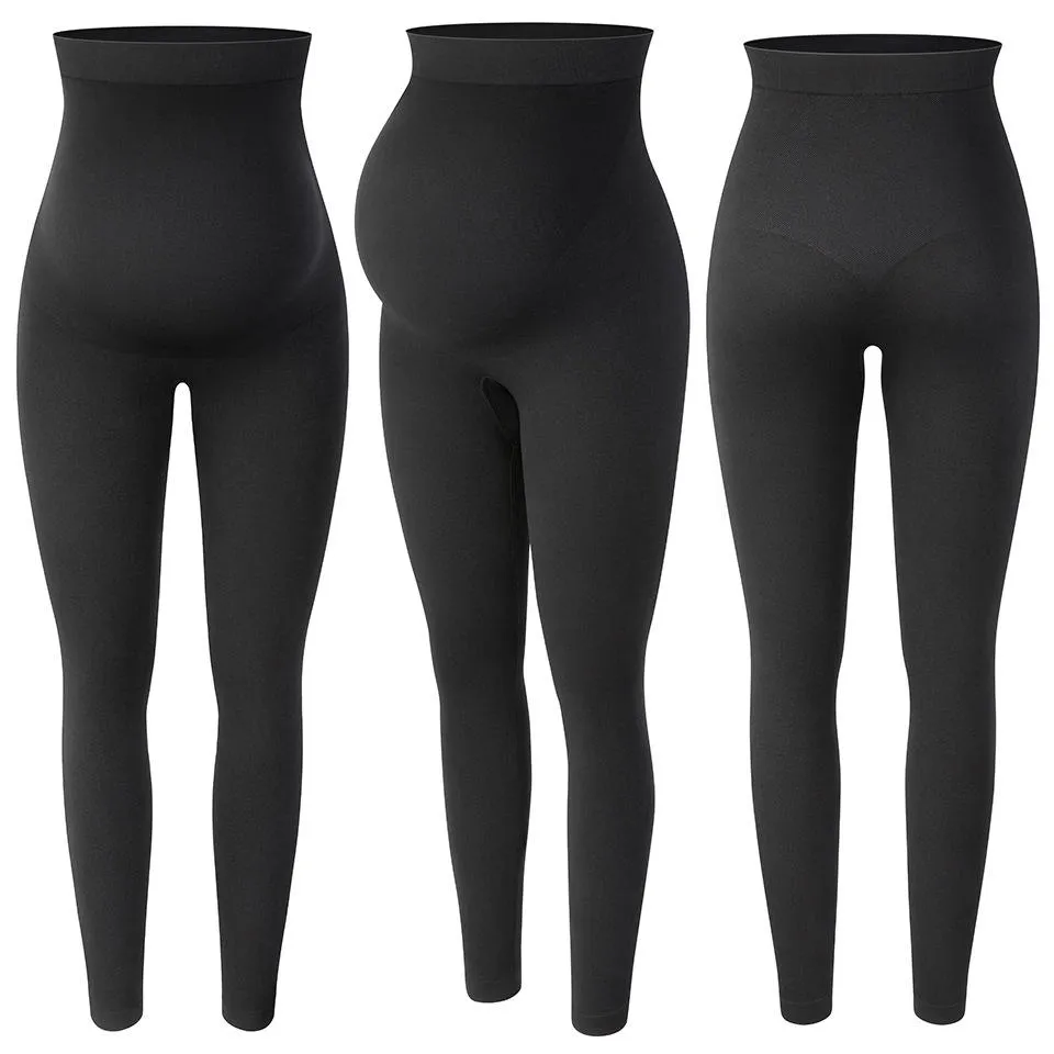 Leggings deportivos de yoga de maternidad alta elasticidad