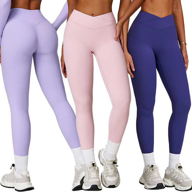 Pantalones de yoga nude, cintura alta, ajustados, casuales, pantalones para correr, deportes, fitness, pantalones de yoga
