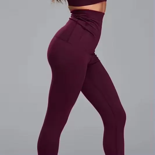 Pantalones de maternidad de yoga transpirables y cómodos de alta calidad al por mayor
