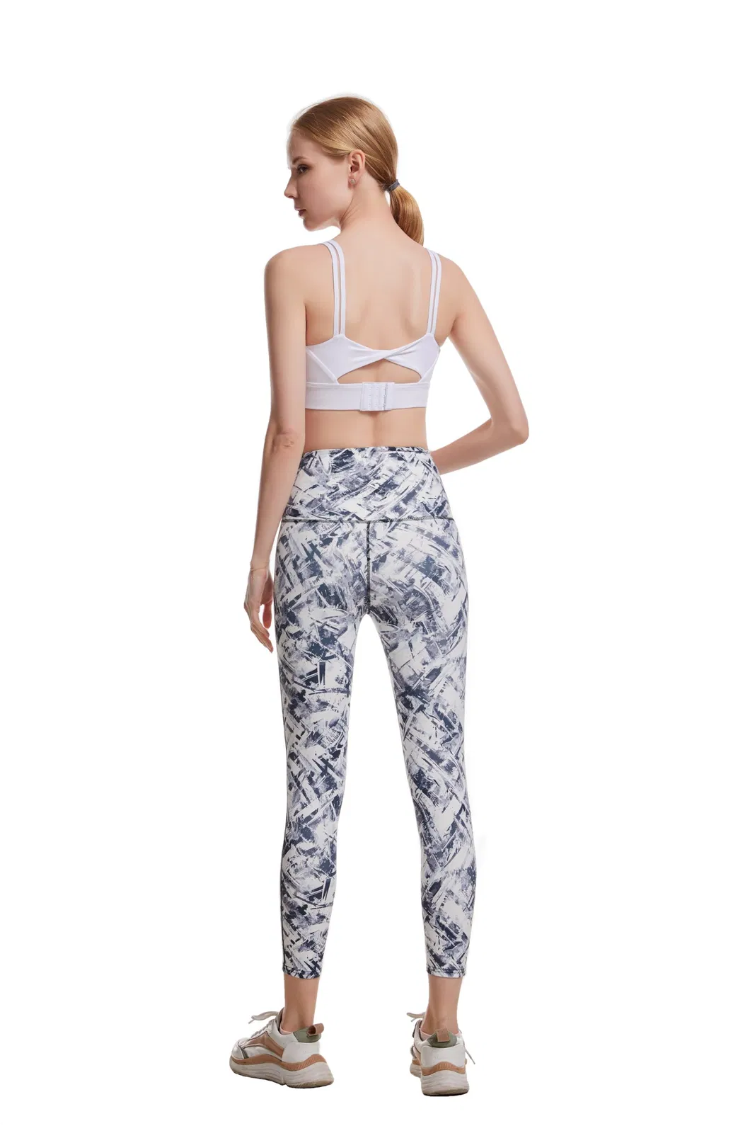 Pantalones de yoga levantadores para mujeres, leggings de fitness deportivo, pantalones de gimnasio de cintura alta