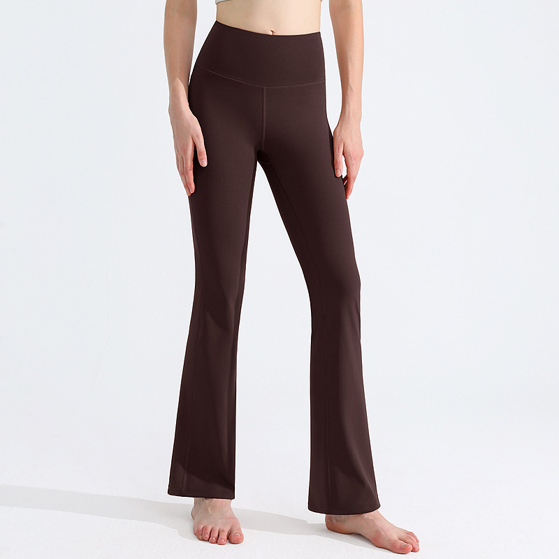 Pantalones de yoga de cintura alta para realzar la forma de los glúteos
