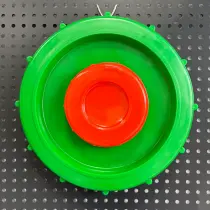 China S245×6 Plastic Lid With Inner Cap Manufacturers, Factory