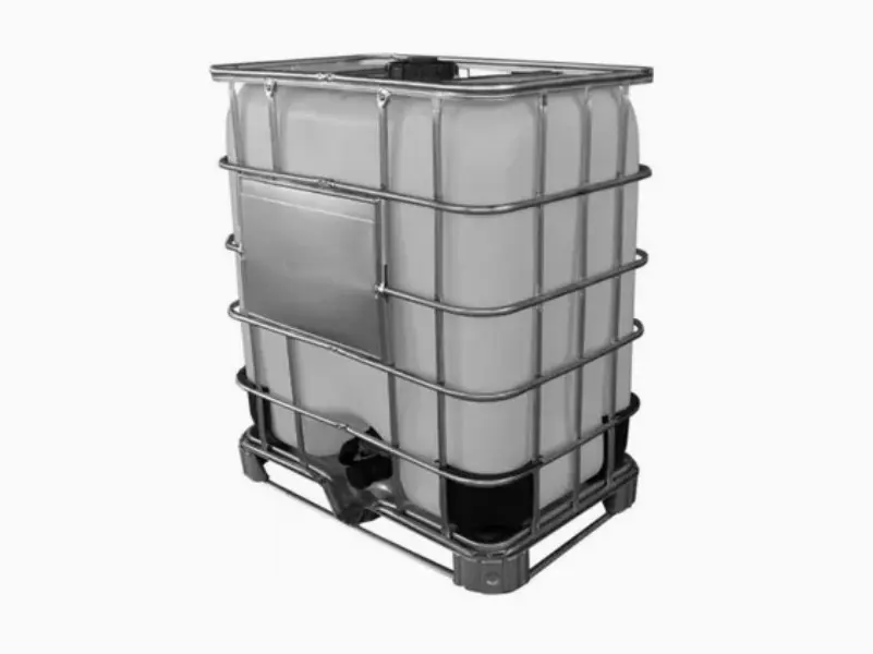 China 500 Liter Vertical IBC Tank Space Saving for Liquid Storage Containers Manufacturers, Factories