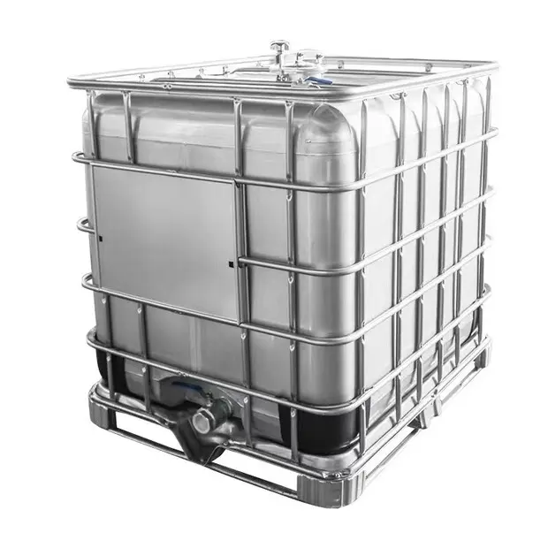 China 1000-Liter 304/316 Stainless Steel IBC Tank —  1000L IBC Tank Supplier, Factory