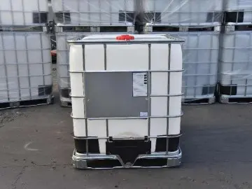 1000 liter heavy duty IBC tank container with pallet for liquid storage