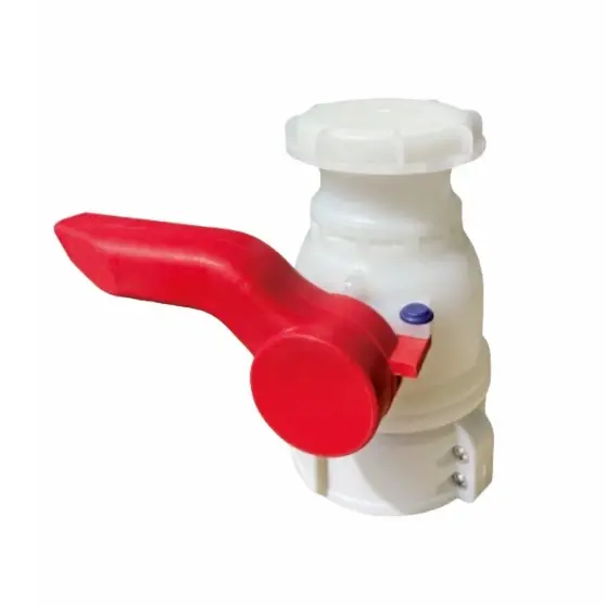 IBC DN50 Quick Connect Valve Front View