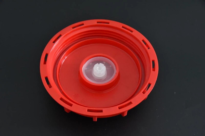 IBC Red Breathable Cover View