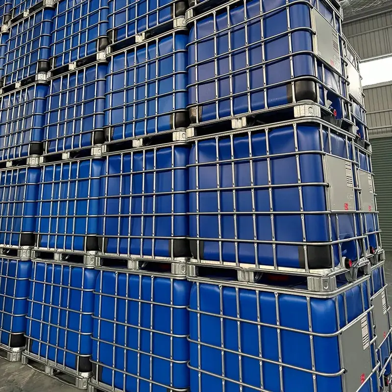 Light Proof IBC Tank Blue Stacked