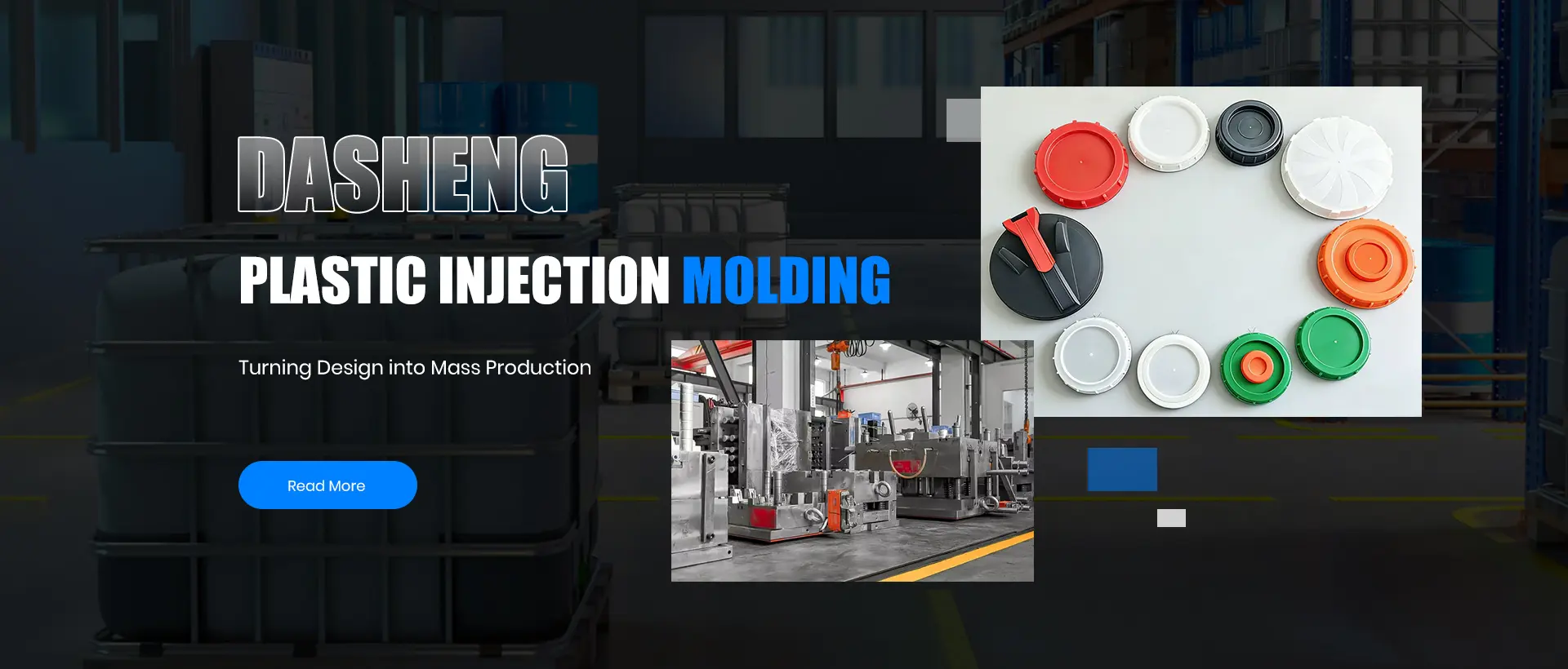 Dasheng IBC container production and plastic packaging factory