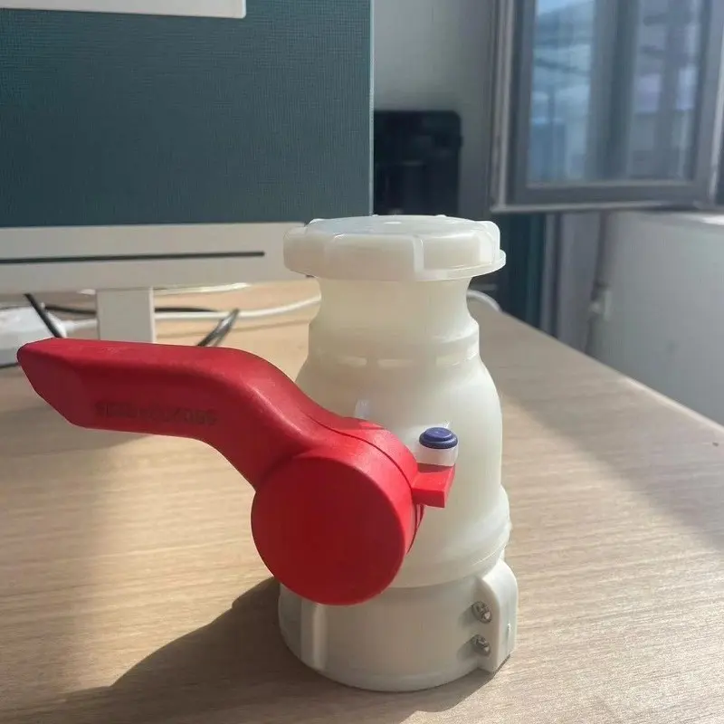 IBC DN50 Quick Connect Valve Side View