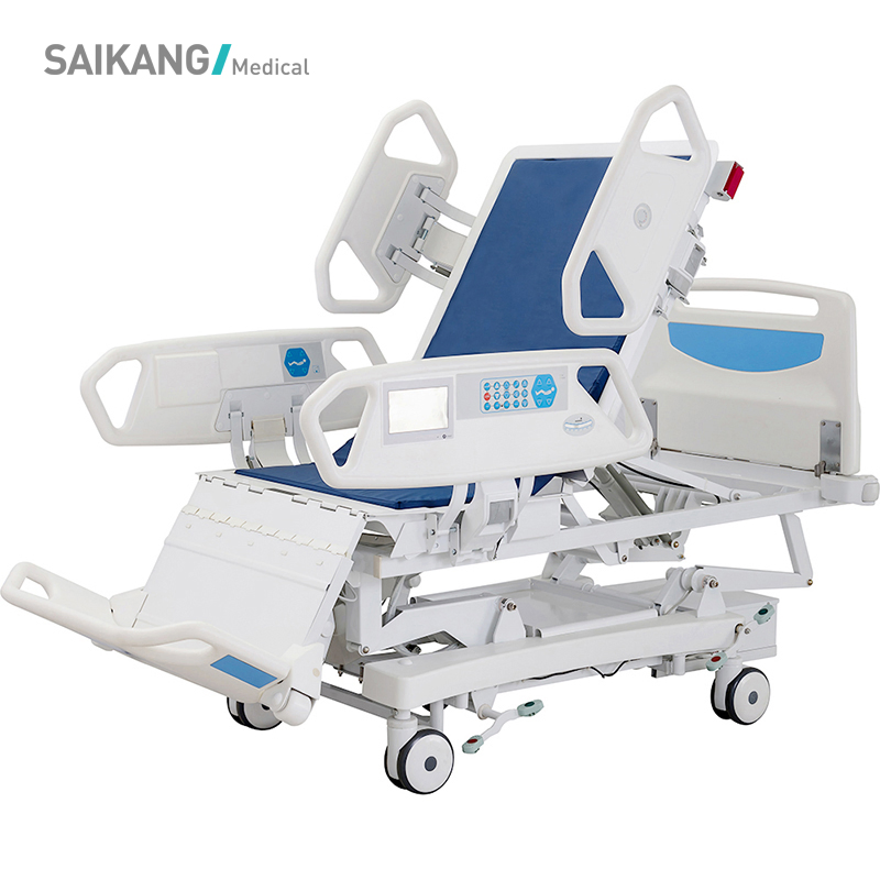 X9X Multifunction Adjustable Medical Equipment Folding Electric ICU Nursing Hospital Bed
