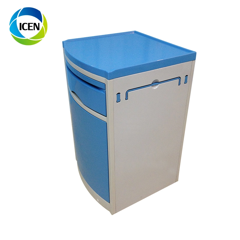 IN-505 China Stainless Steel Hospital Medical Bedside Storage Cabinet