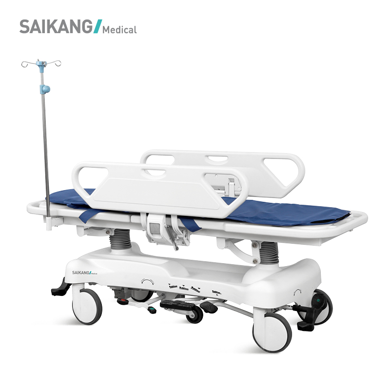 Skb041-2 Multifunction Hydraulic Medical Operating Manual Patient Transportation Trolley