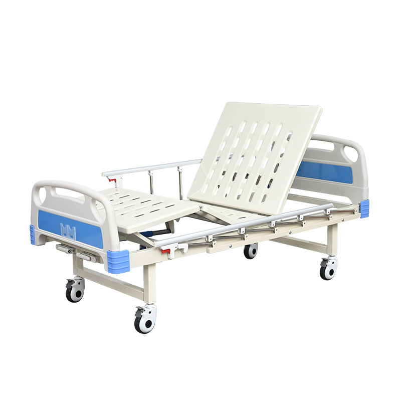 Hospital Nursing Bed Manual 2 Crank Medical Equipment Multi-Function Medical Bed