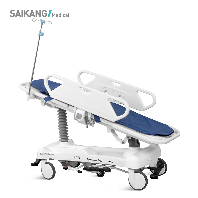 Skb041-2 Multifunction Hydraulic Medical Operating Manual Patient Transportation Trolley