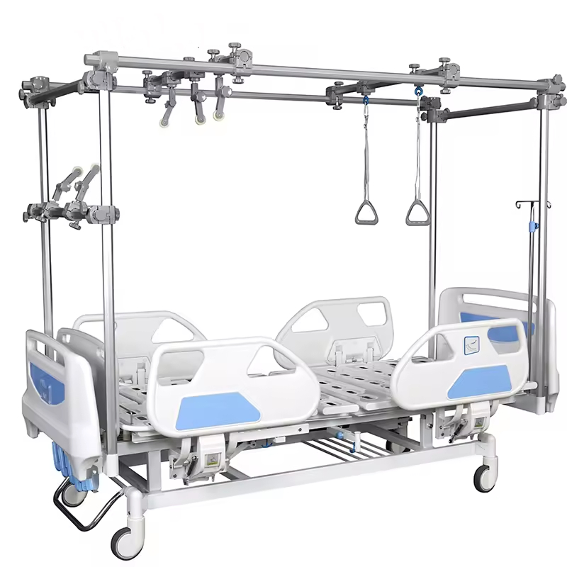 Nwgc400 Muber-Win Movable 4 Crank Adjustable Manual Traction Orthopedic Medical Bed