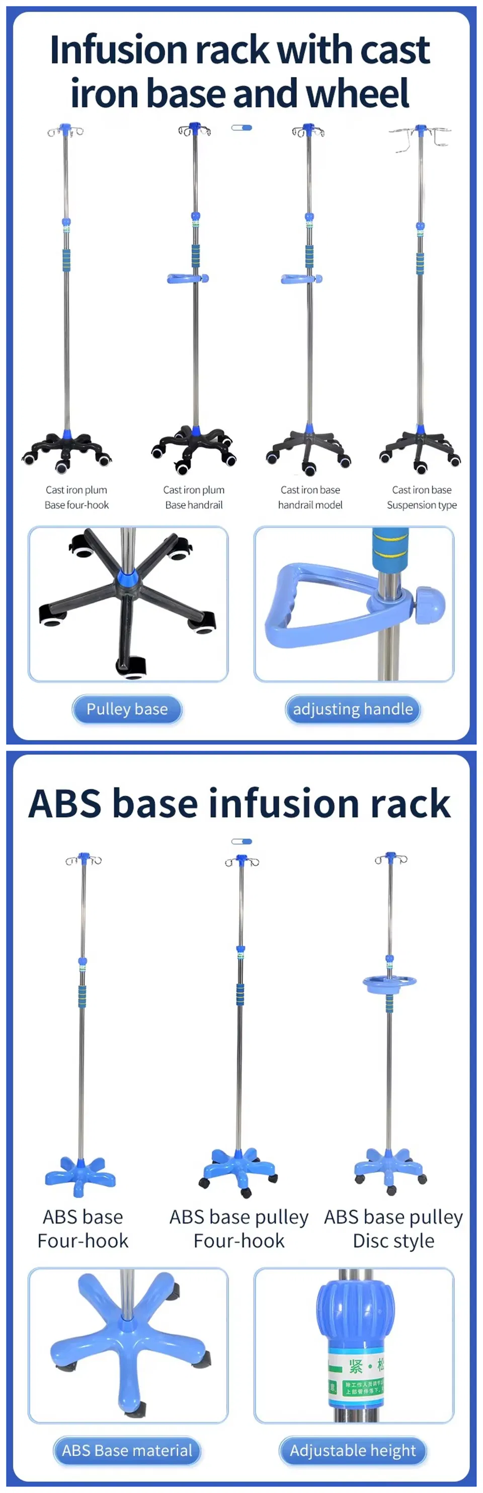 Medical Drip Stand Details 5