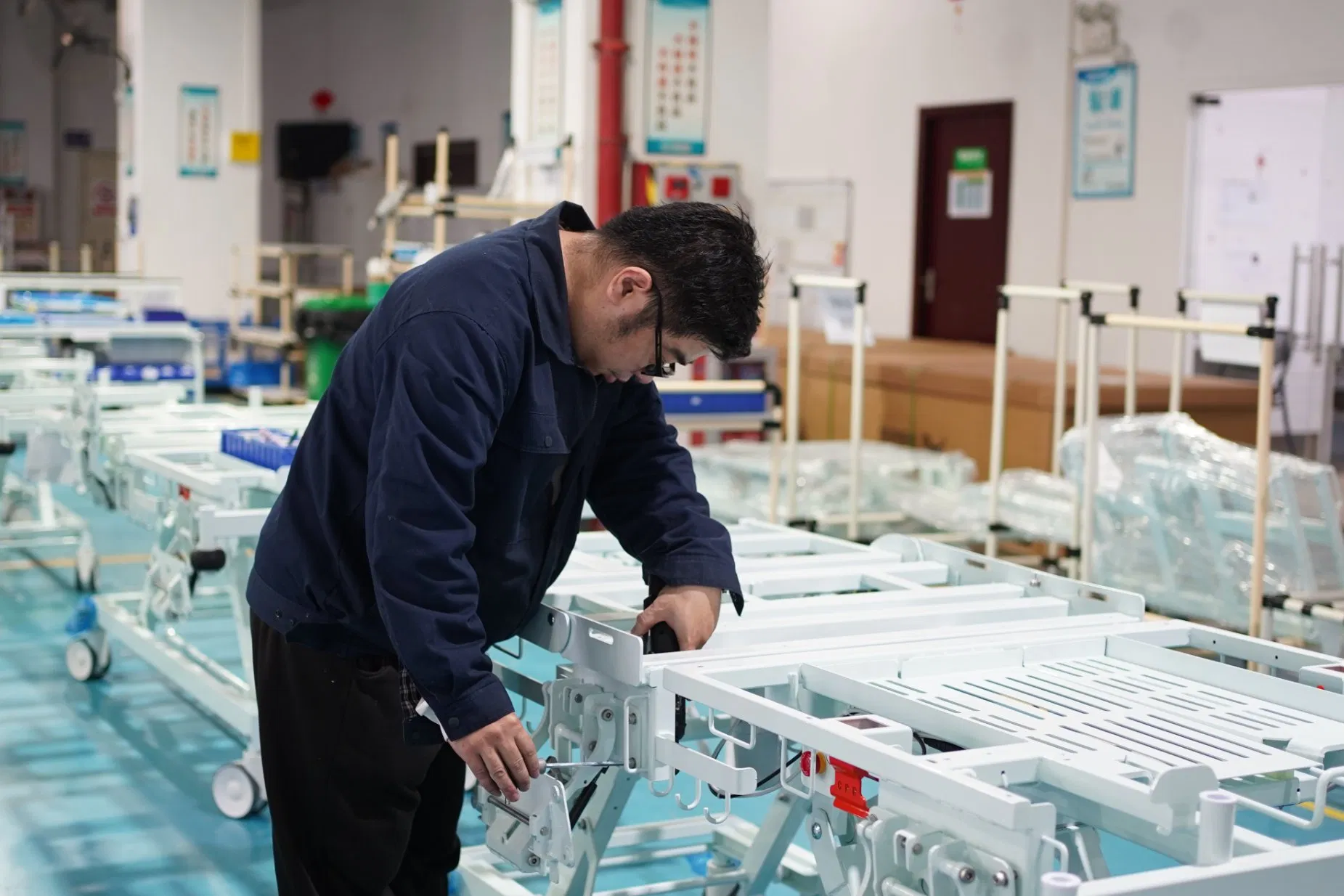 iBed 3 Five Function Electric ICU Patient Nursing Delivery Hospital Medical Bed