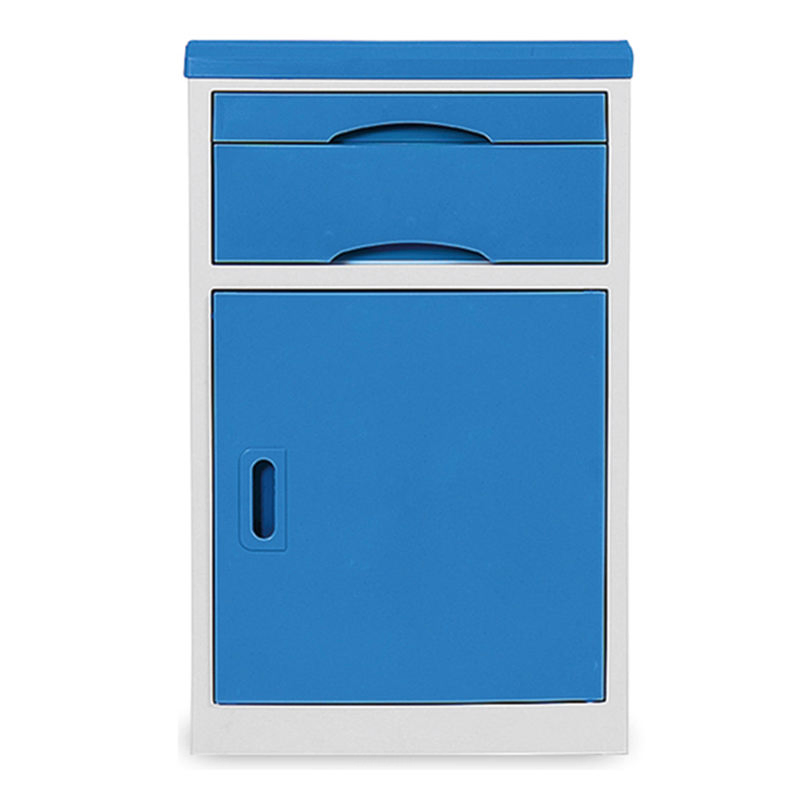 Hot Sale ABS Plastic Mobile Hospital Cabinet Clinic Furniture-Medical Bedside Locker Table