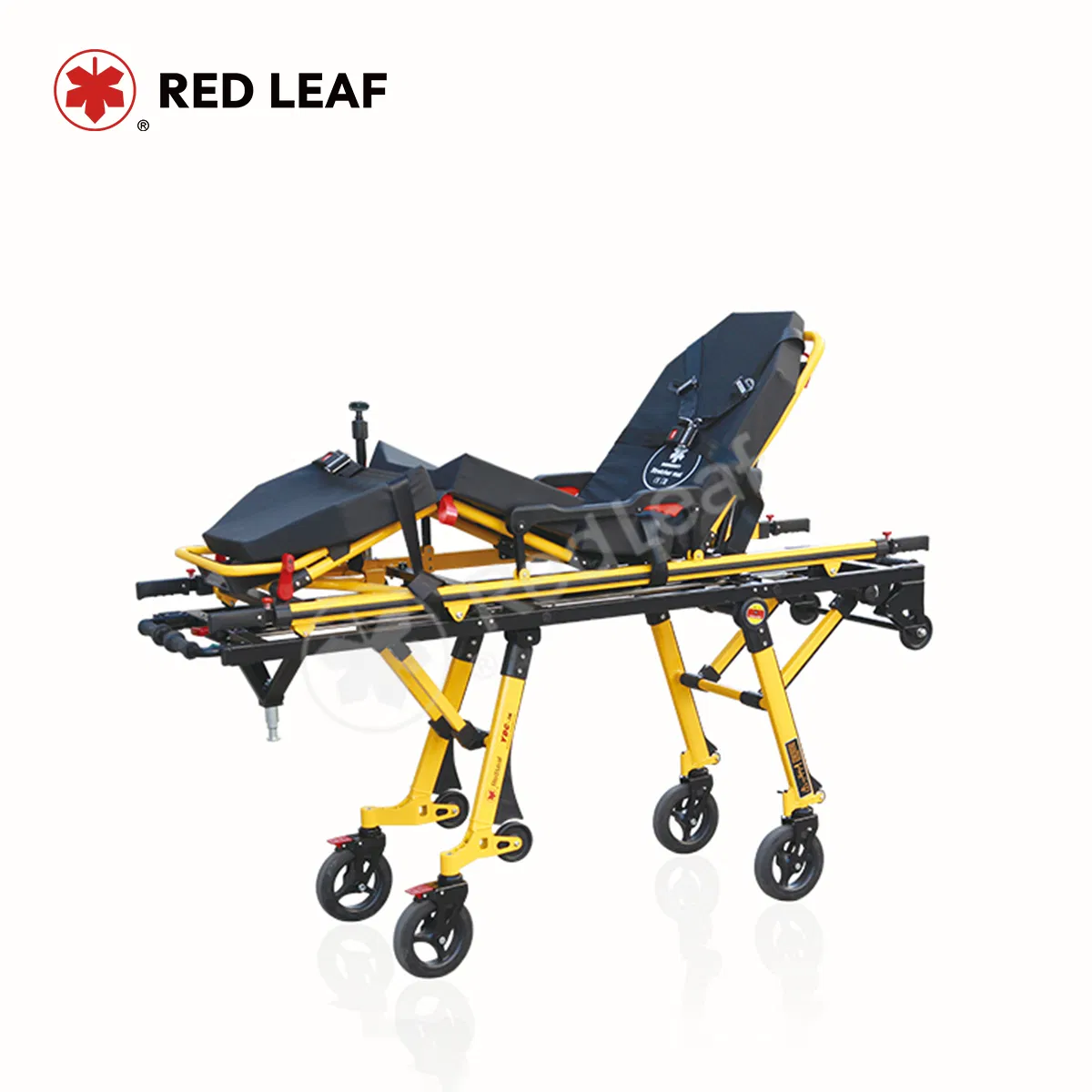 New-Technical Medical Transfer Trolley Emergency Patient Transport Stretcher for Ambulance Car