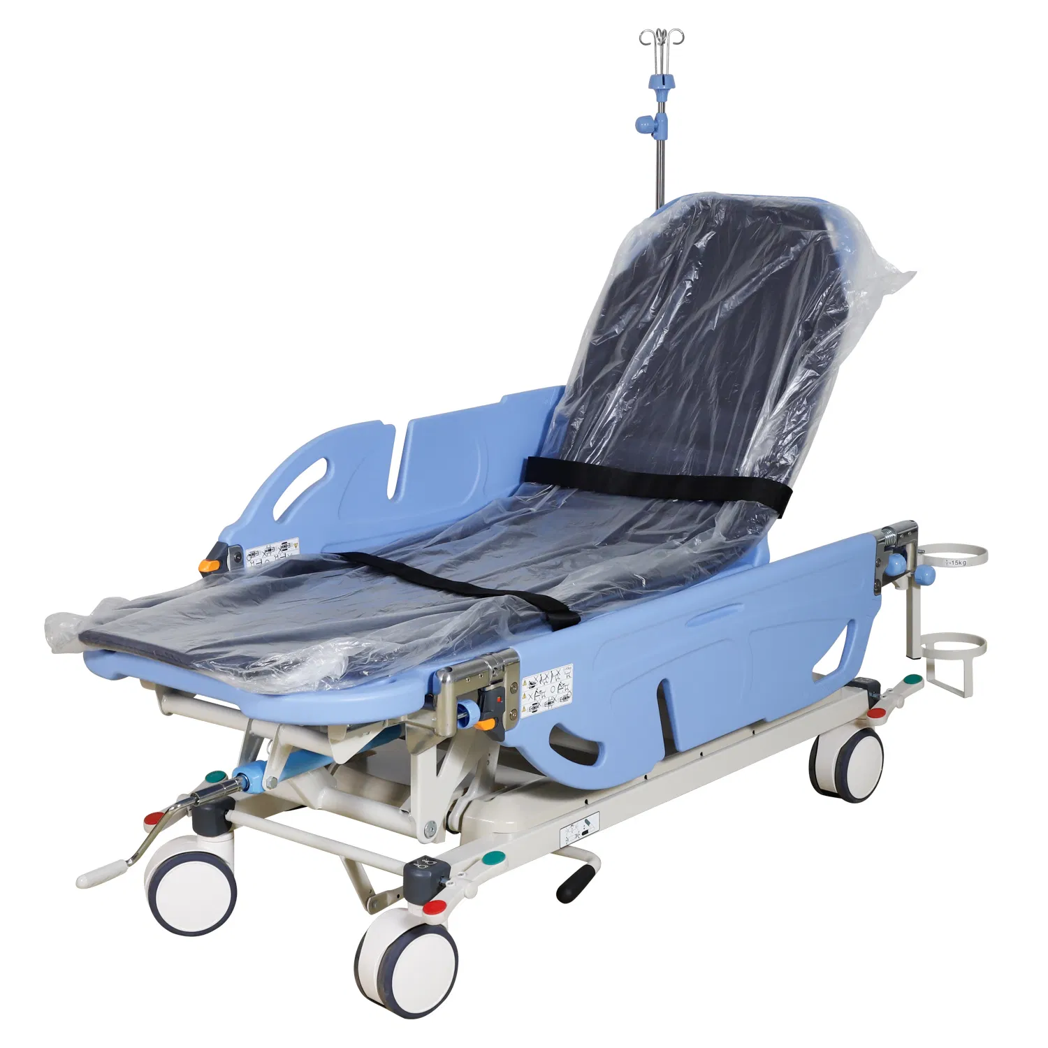 Hydraulic Medical Care Stretchers Hospital Patient Trolley