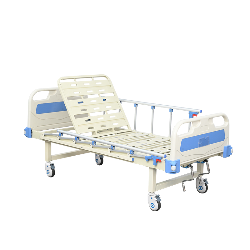 Hospital Nursing Bed Manual 2 Crank Medical Equipment Multi-Function Medical Bed
