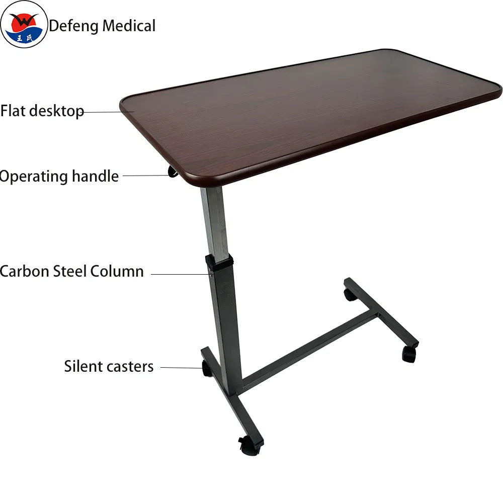 Hospital Mobile Dining Table Details