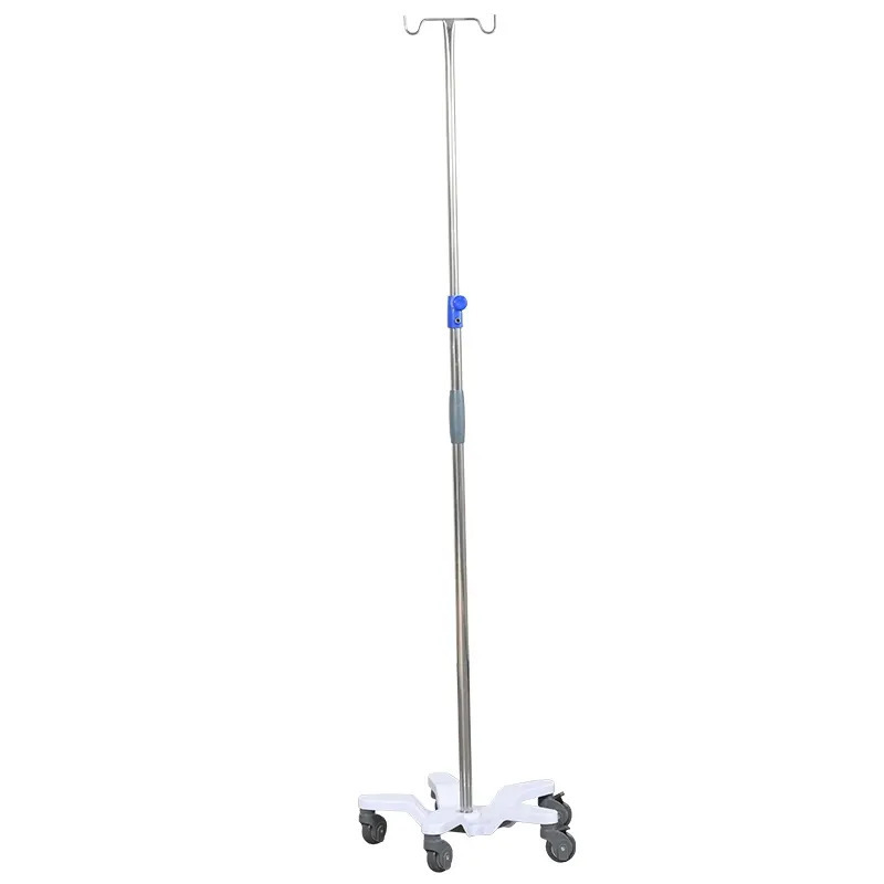Adjustable Height Easy to Move Hospital Infusion Stand
