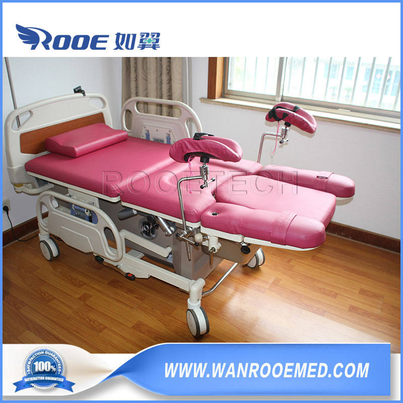 Aldr100A Multi-Function Hospital Electric Obstetric Delivery Birthing Gynecology Examination Bed