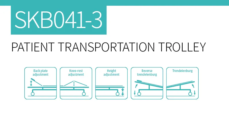Medical Transport Trolley View 1